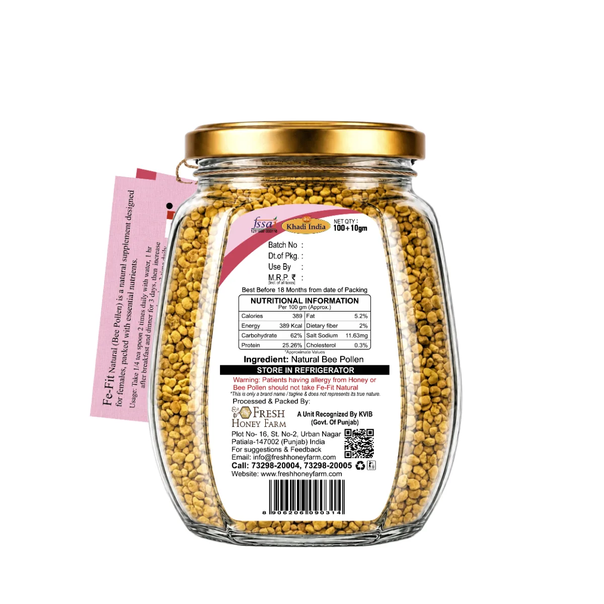 Fe-fit Natural - 100+10gm, photo 2